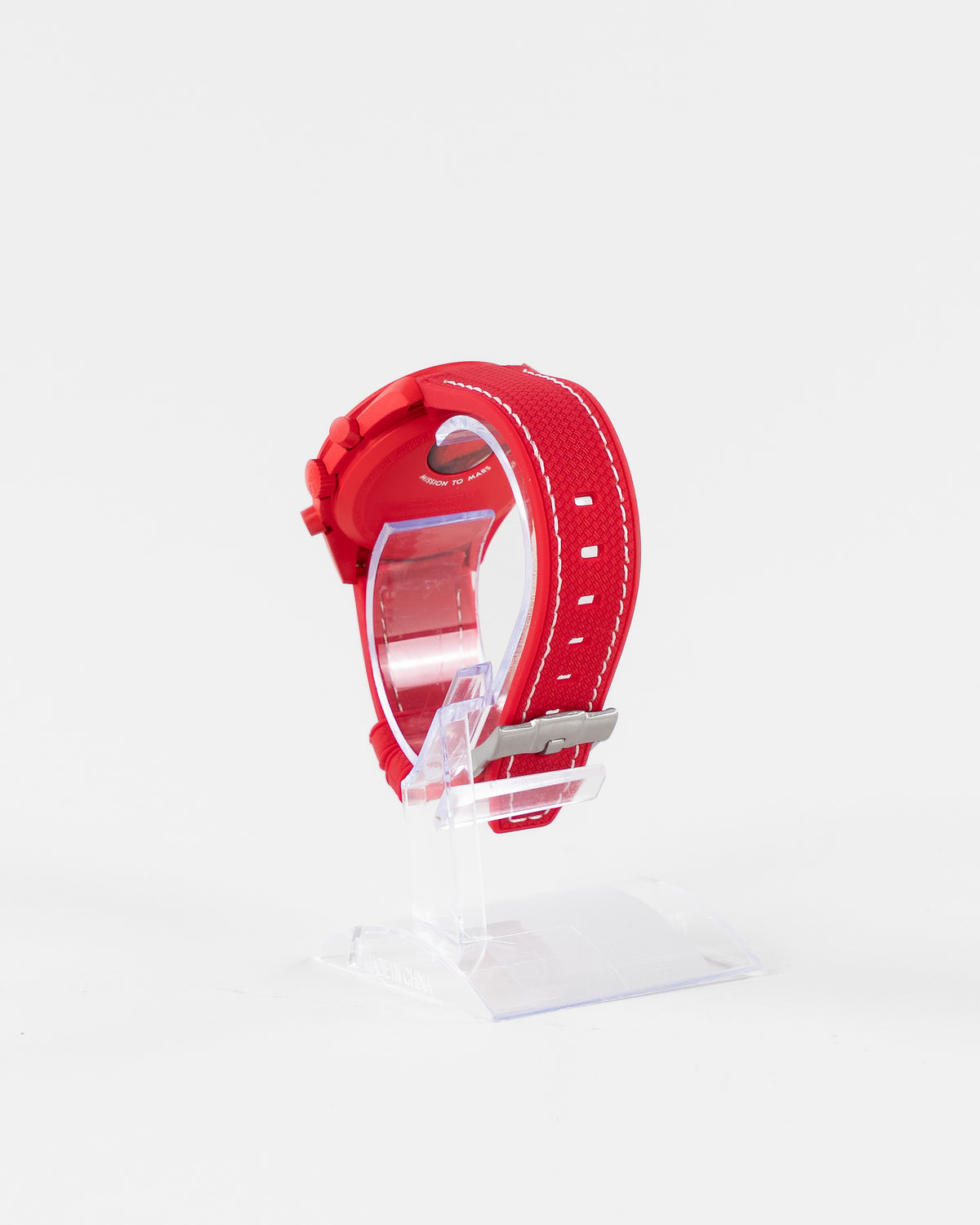 Horlogebandje 2.0 voor MoonSwatch – rood, 20 mm