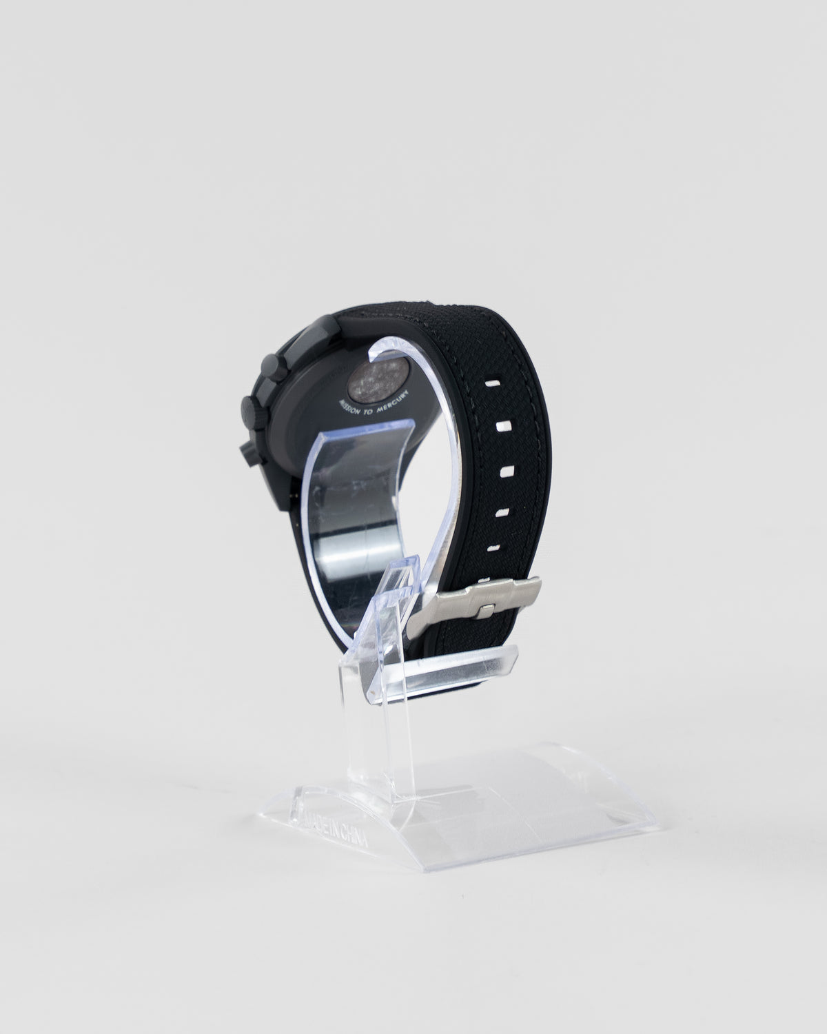 Horlogebandje 2.0 voor MoonSwatch – zwart, 20 mm
