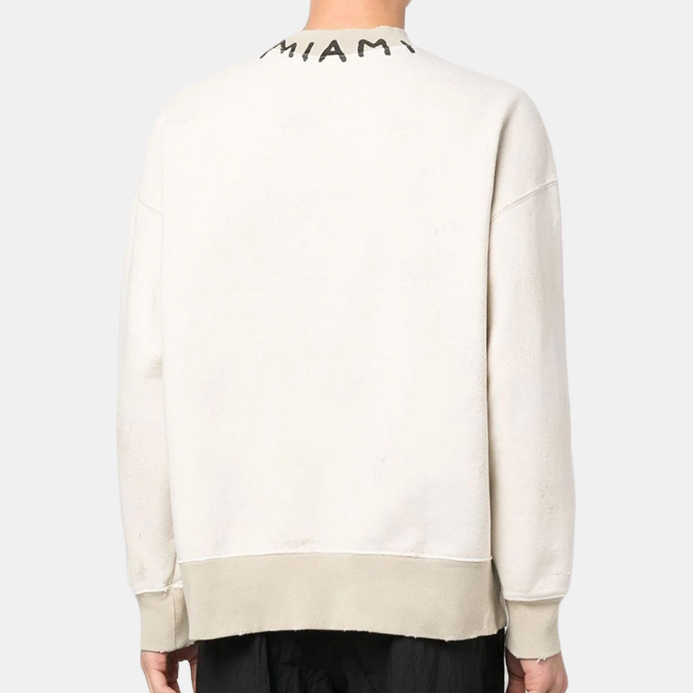 Handla Palm Angels Neck logo sweatshirt online | Smidigt och enkelt på nätet - Merchsweden |
